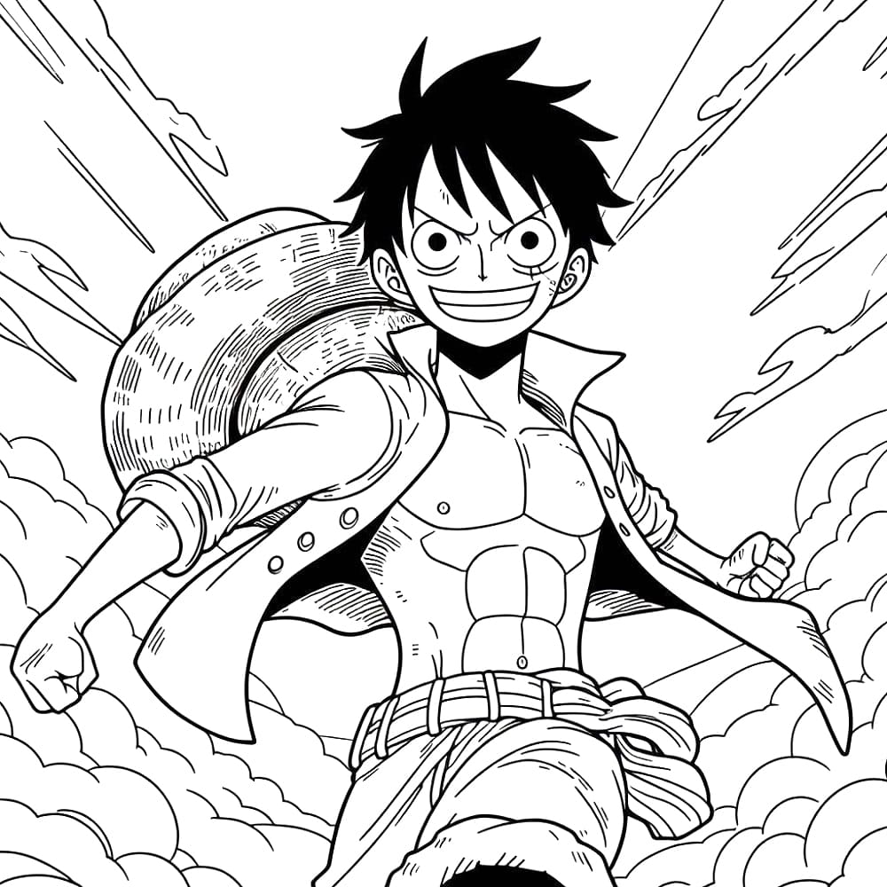 One Piece coloring pages - ColoringLib