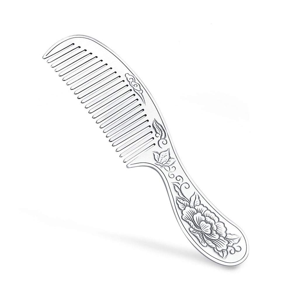 Amazon.com: BUYT Ladies Antique Comb, Lightweight Portable Comb, 999  Sterling Silver Handmade Comb, Anti-Static Comb, Used as a Gift for Ladies  : Beauty & Personal Care