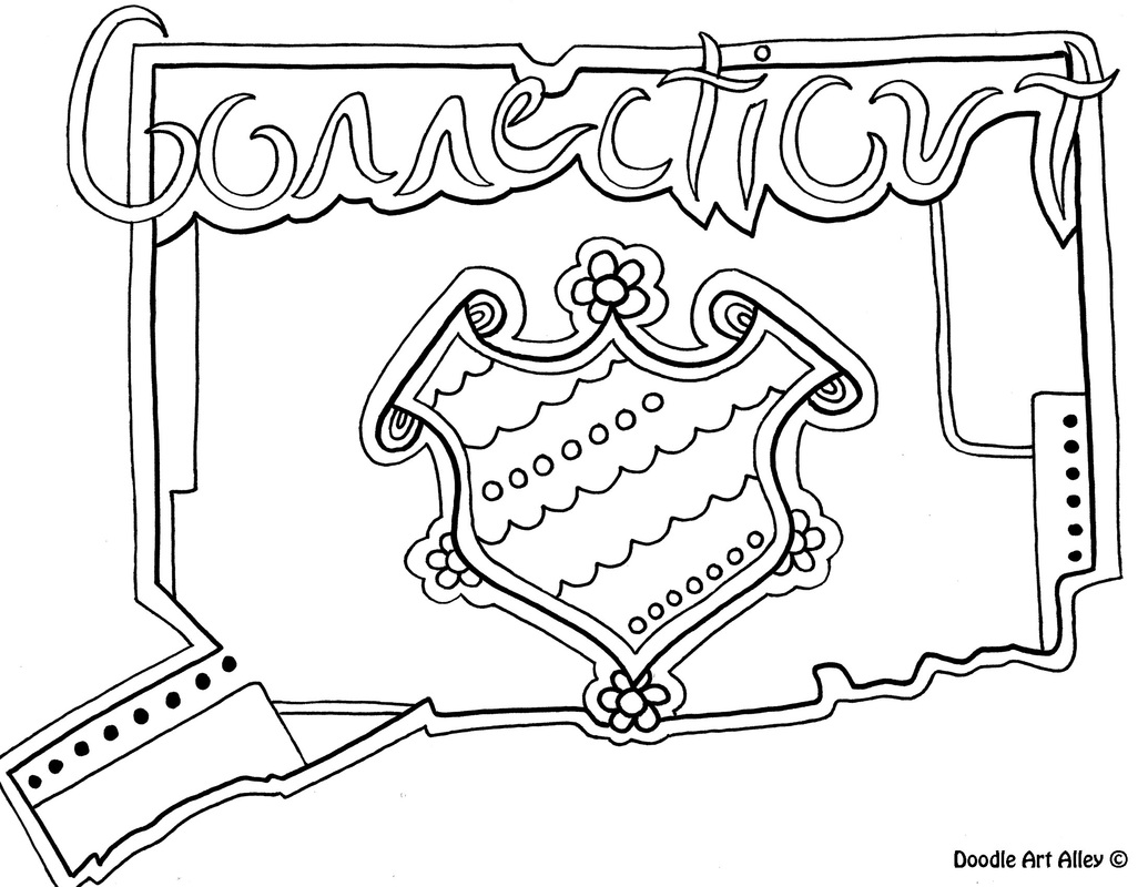 United States Coloring Pages - Classroom Doodles