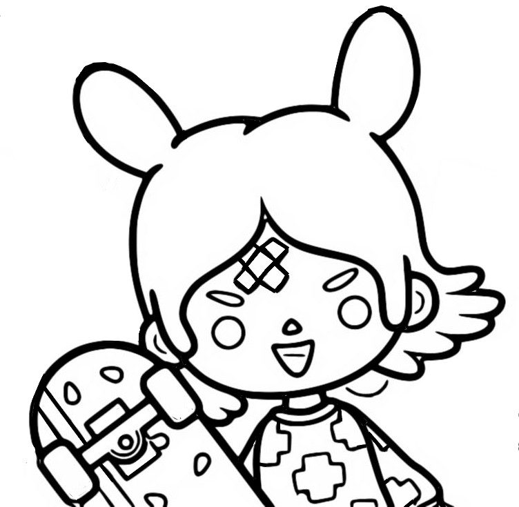 Toca Boca Coloring Pages - 1NZA