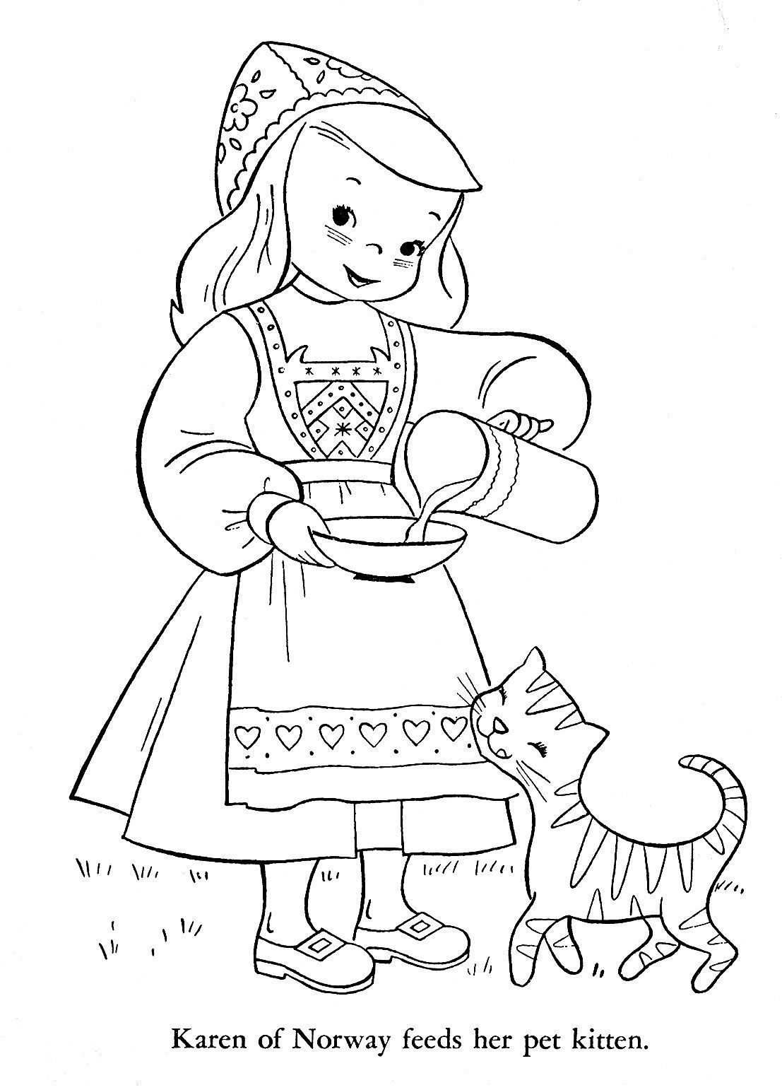 Pin by Bevish Designs on 17. may | Coloring books, Coloring pages, Norway