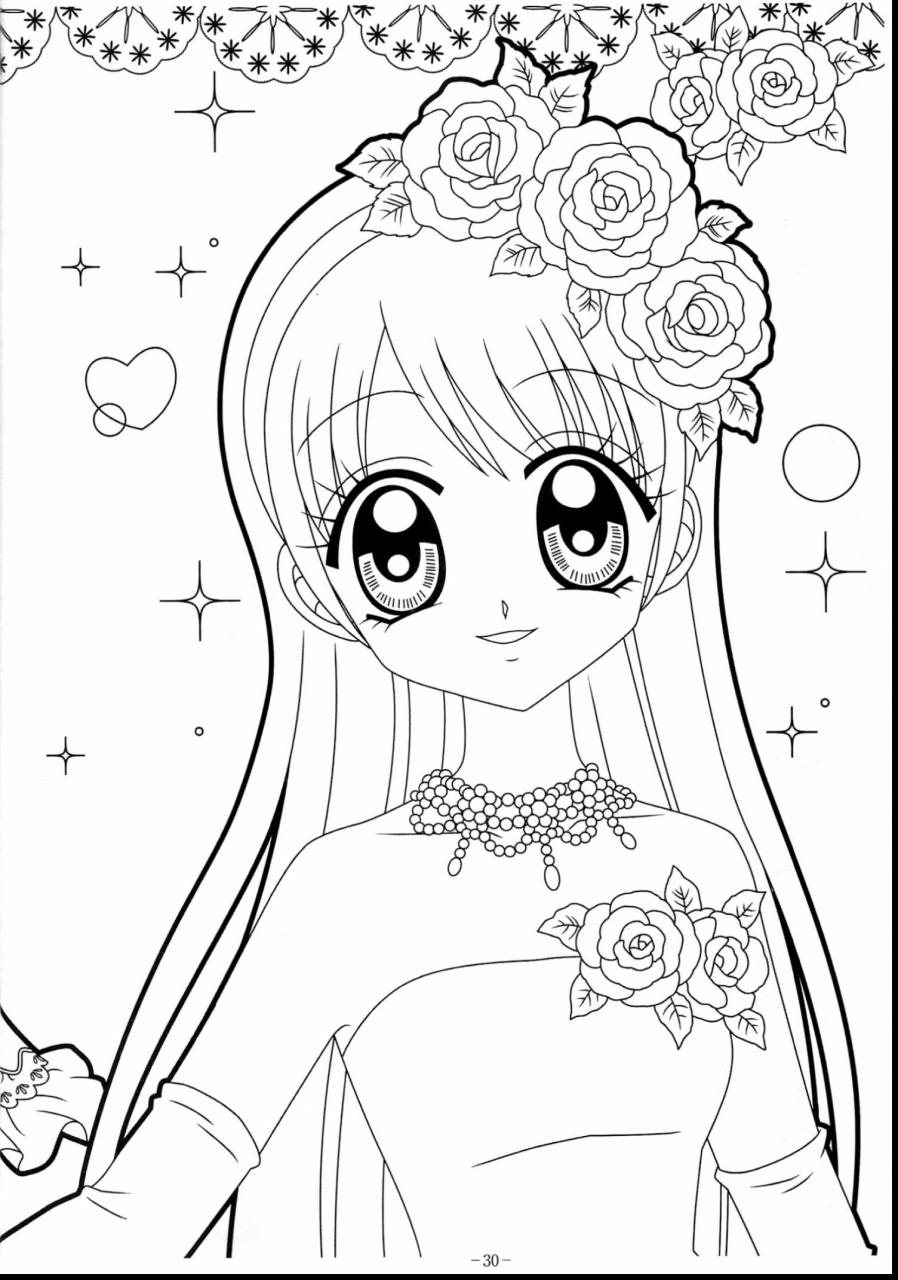 Kawaii Coloring Pages, Cute Japanese Girls Culture   Fasolmi ...
