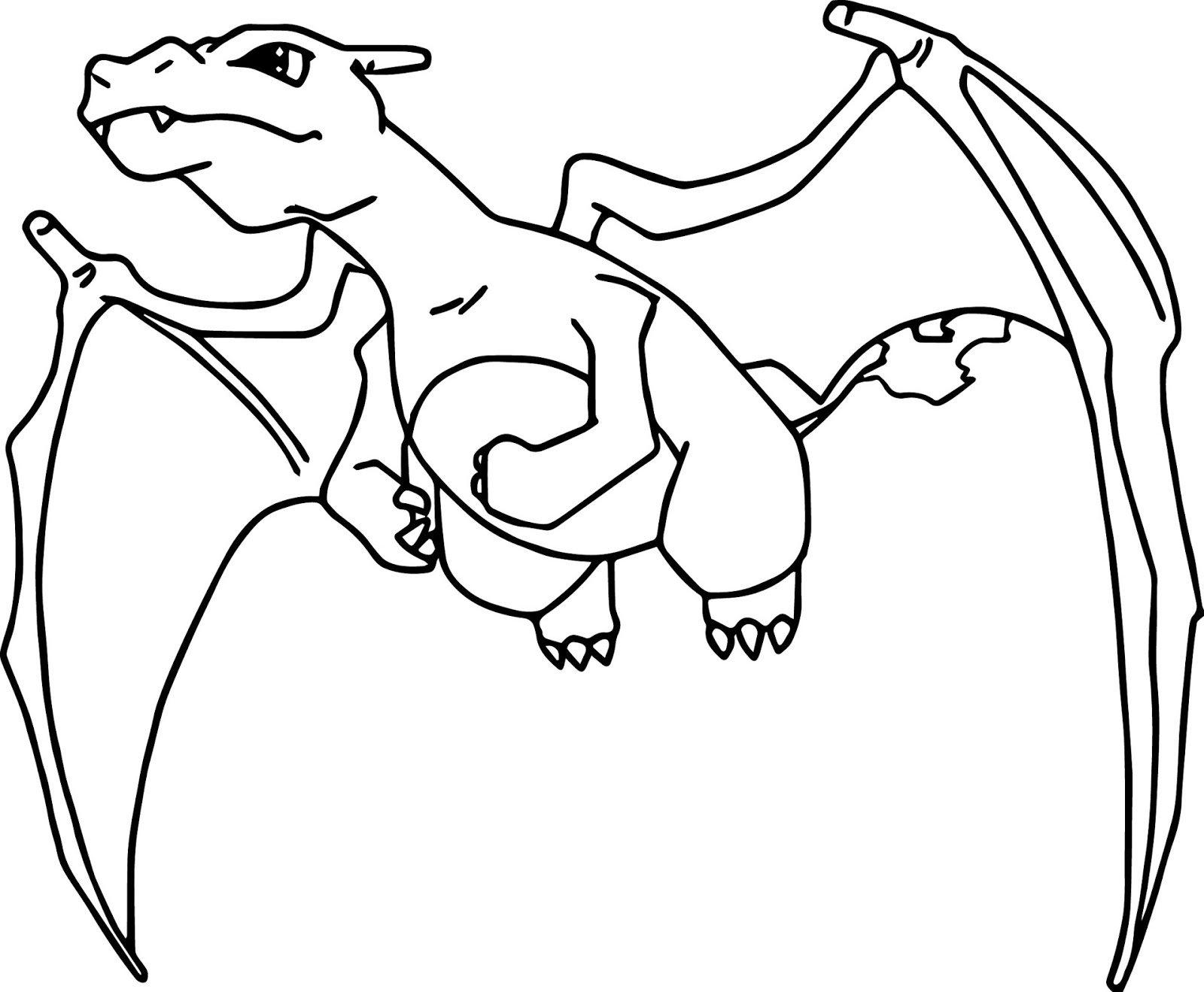Printable Charizard Coloring Pages for Free - Free Pokemon Coloring Pages