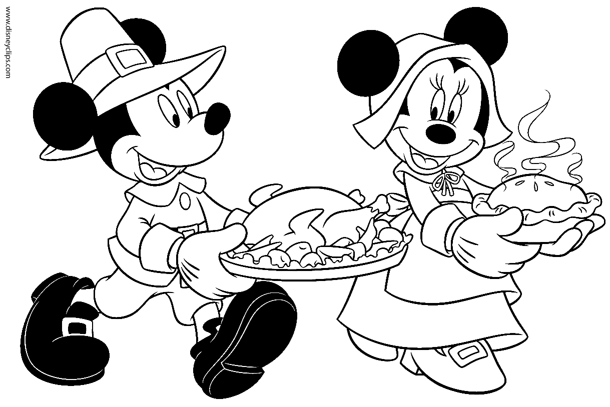 Disney Thanksgiving Coloring Pages (18 Pictures) - Colorine.net ...