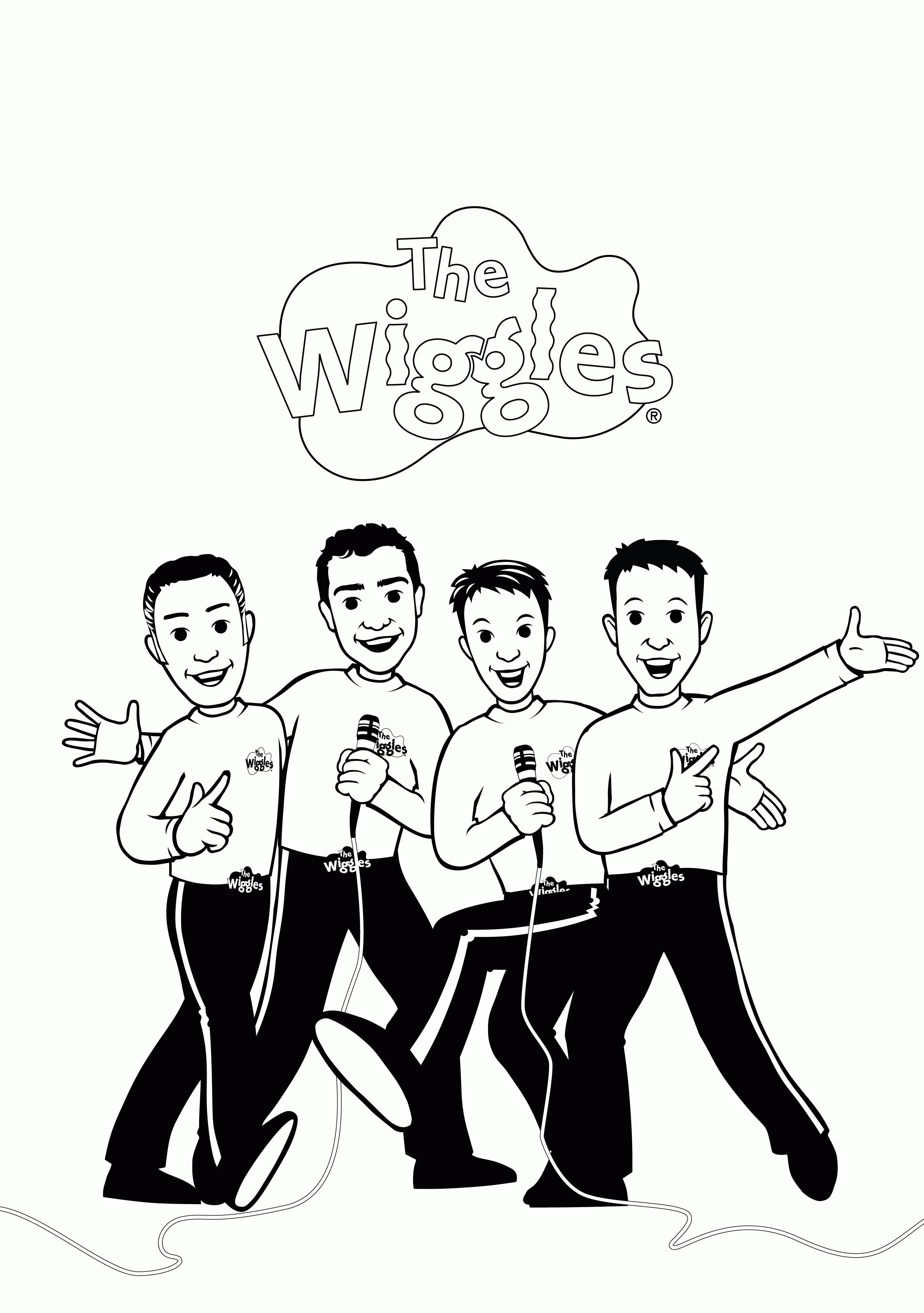 Printable Wiggles Coloring Pages | Coloring Me