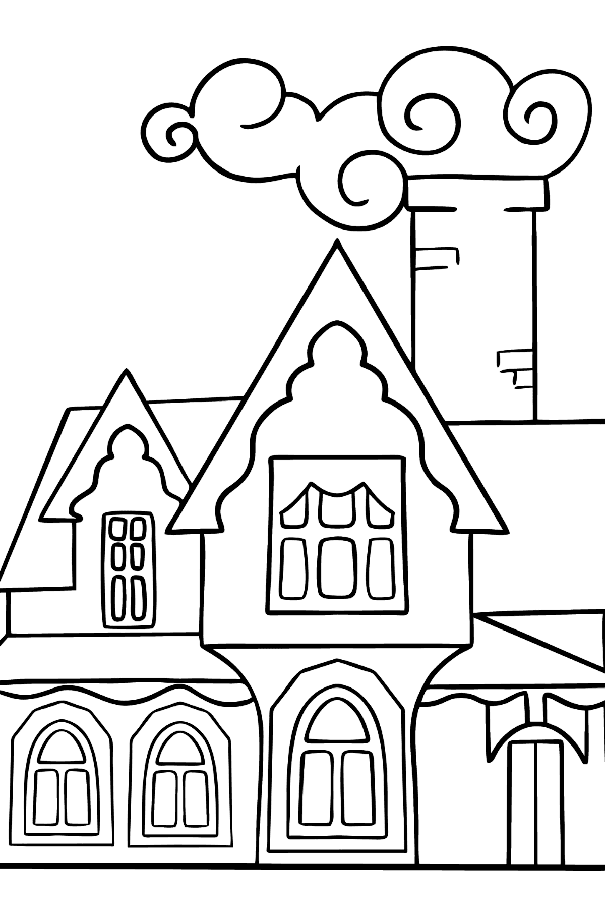 Miraculous House Coloring Page ♥ Online and Print for Free!