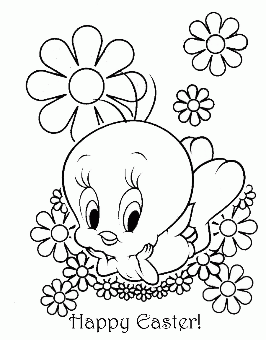 Easter Coloring Pages To Print For Free - Coloring