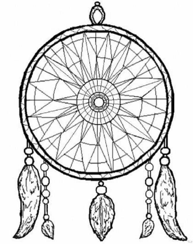 1000+ images about Dreamcatcher Coloring Pages on Pinterest | Free ...