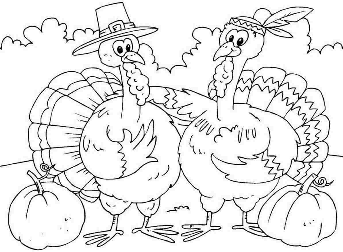 Thanksgiving Coloring Pages | Forcoloringpages.com