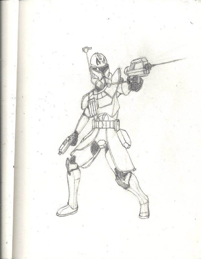 Star Wars: The Clone Wars: Captain Rex by Sable-The-Wolf on DeviantArt