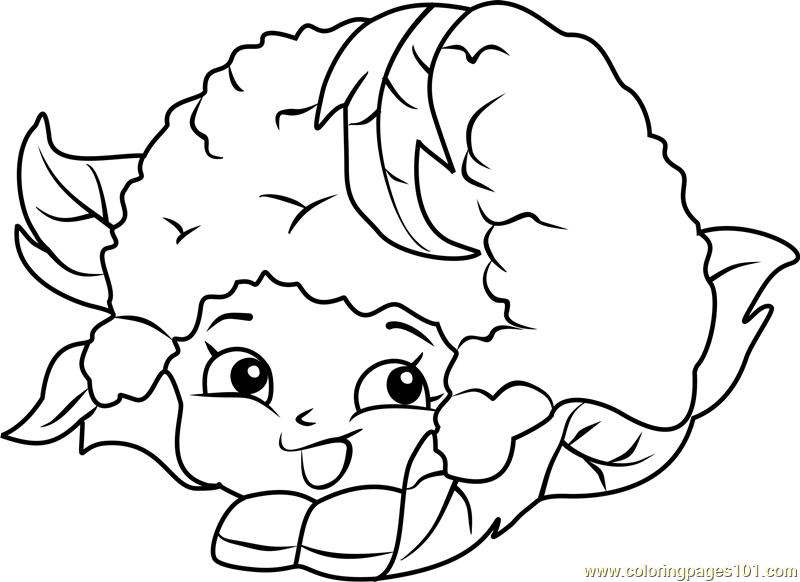 Chloe Flower Shopkins Coloring Page - Free Shopkins Coloring Pages ...