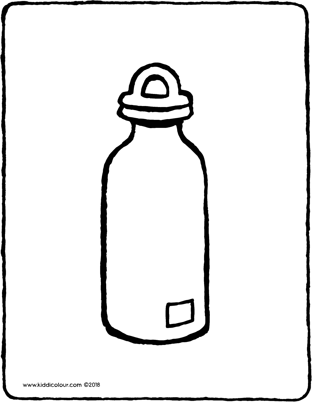 water bottle - kiddicolour