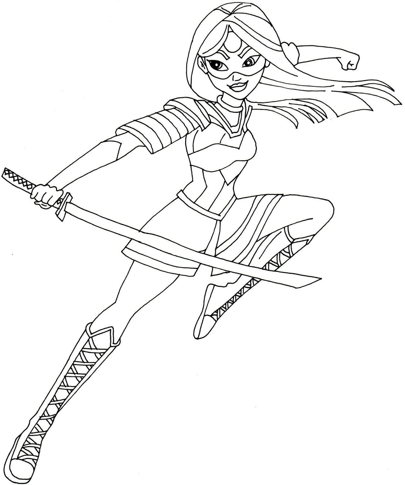 Free Printable Coloring Page for Dc Super Hero Girls Supergirl ... | Superhero  coloring pages, Superhero coloring, Super hero coloring sheets