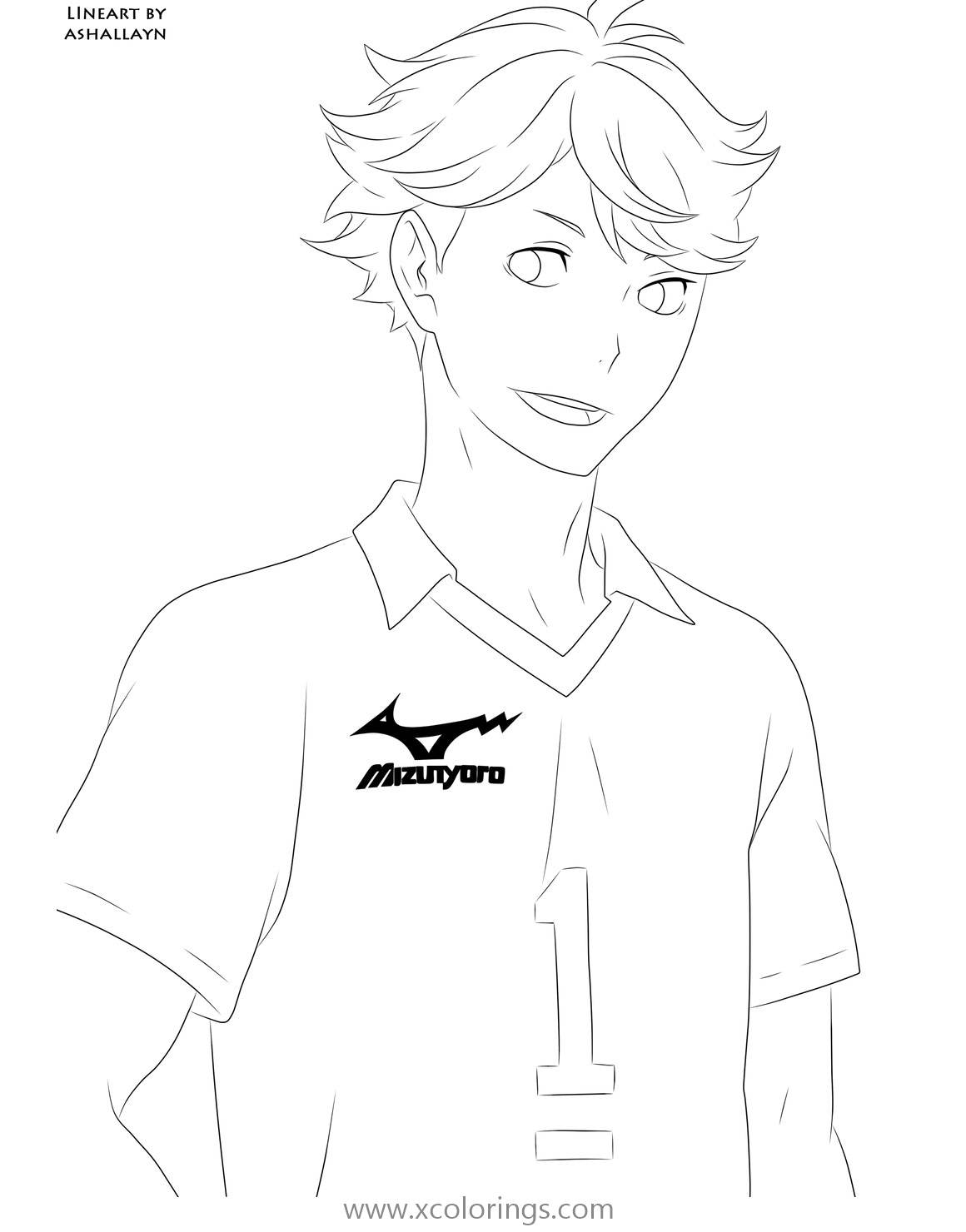 Haikyuu Coloring Pages - Coloring Home