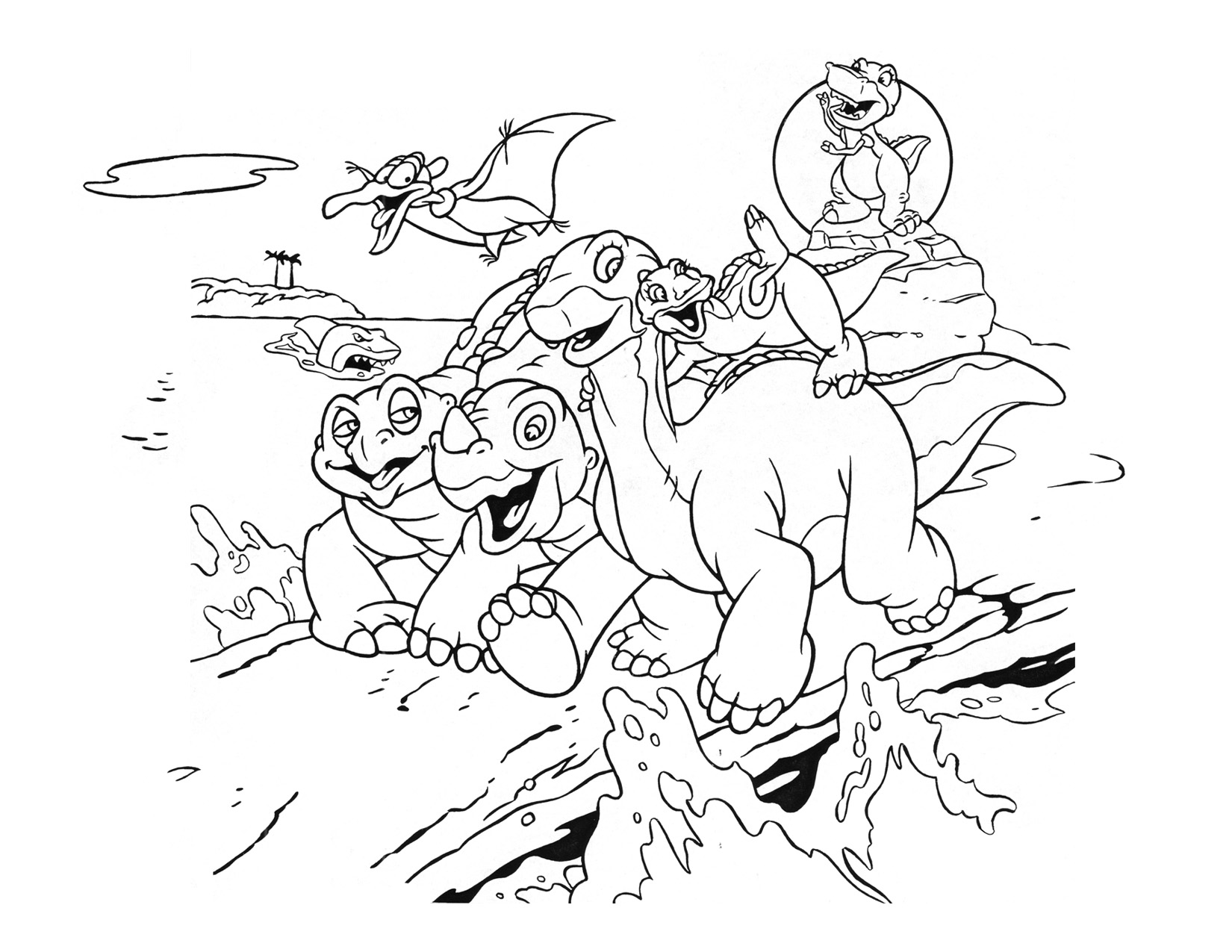 Landforeime Coloring Pages Getdrawings Freehe Series Journey Brave  Dinosaurs Netflix Full Movie Fanfiction Ducky Little Foot Dinosaur Secret  Saurus Rockop Blue Chip Colorings Info Land Before – Stephenbenedictdyson