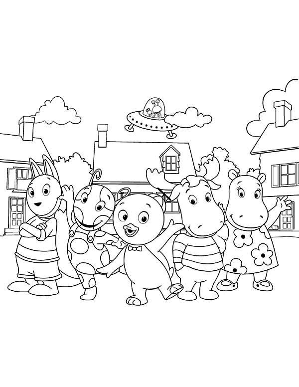 The Backyardigans Picture Coloring Page : Kids Play Color | Nick jr coloring  pages, Coloring pages, Disney coloring pages