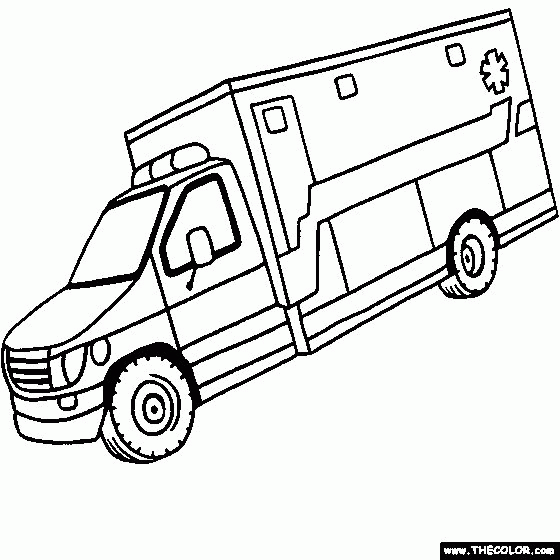 Paramedic Coloring Pages - Coloring Home