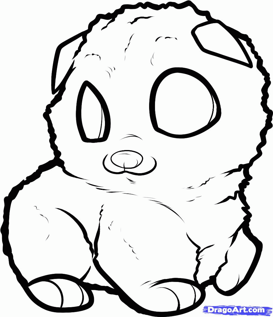 16 Pics of Coloring Pages Cute Pomeranians - Coloring Pages Dog ...