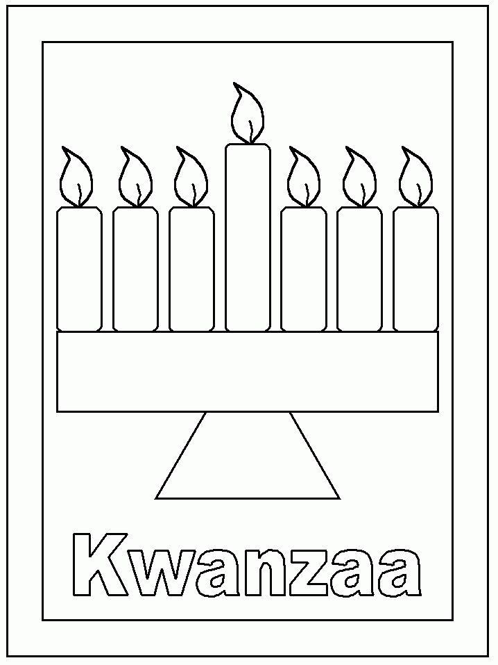 Free Kwanzaa Coloring Book printables | Kwanzaa Coloring ...