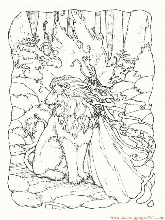 Adult Fantasy Coloring Pages