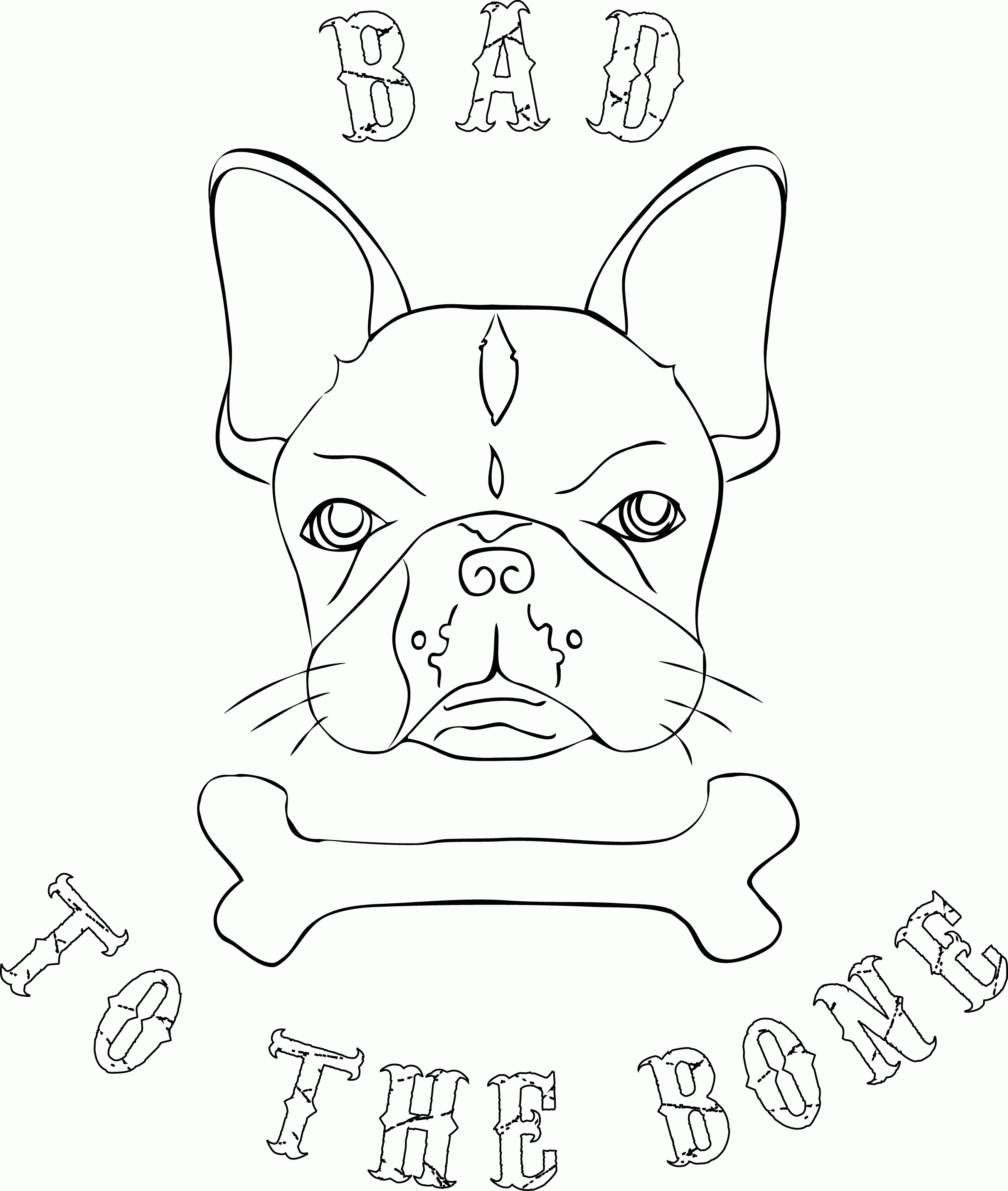 14 Pics of French Bulldog Coloring Pages Printable - French ...