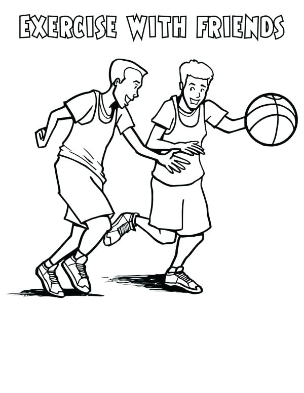 Exercise Coloring Pages Printable at GetDrawings.com | Free ...
