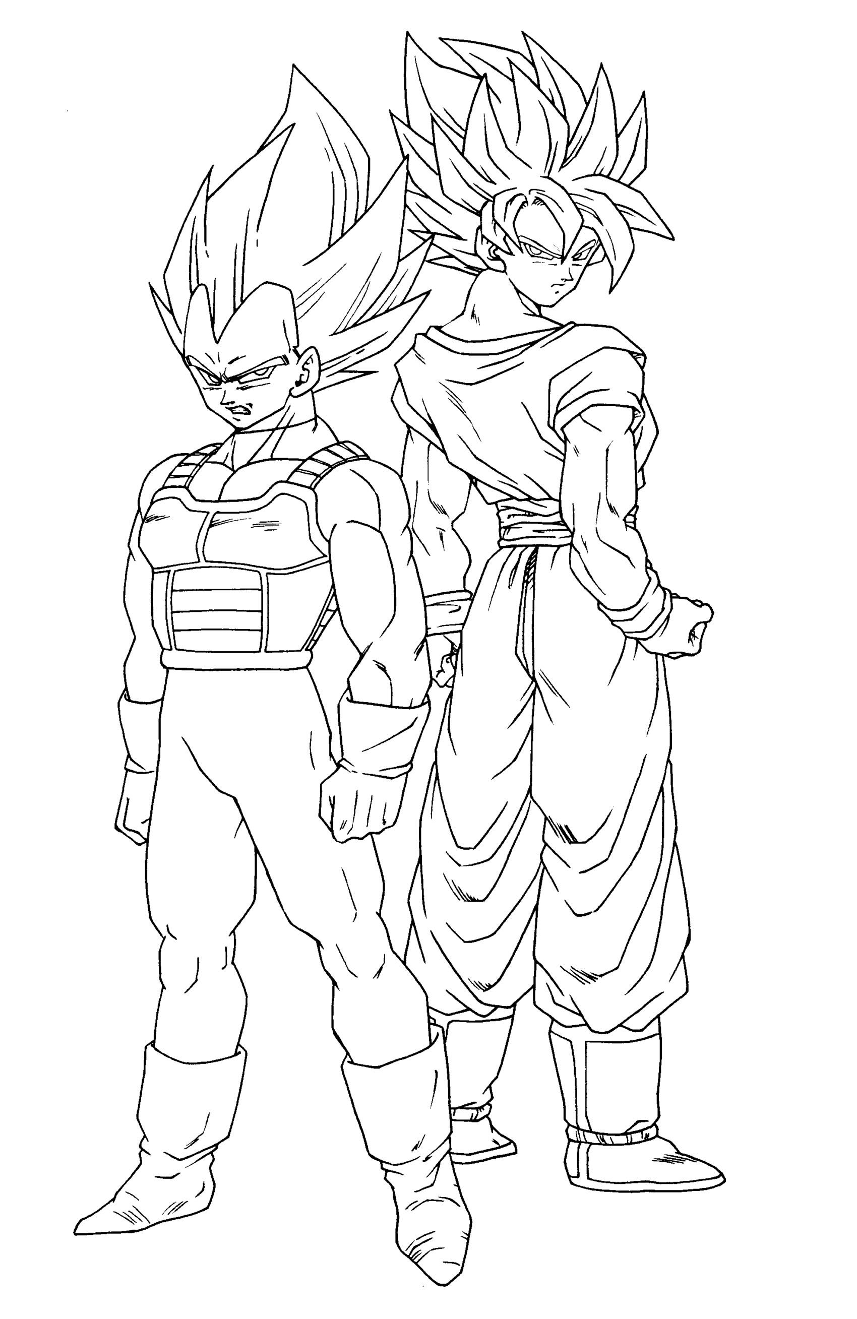Coffee Table : Dragon Ball Coloring Pages Colouring Sheets ...