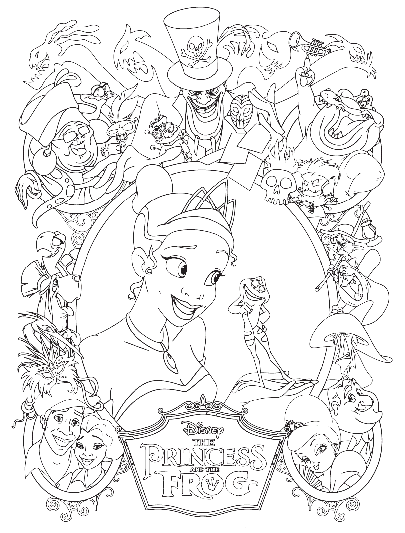 Disney Parks Coloring Pages   Coloring Home