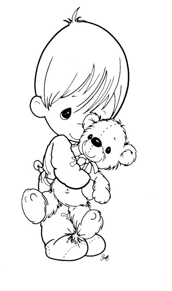 more precious moments coloring pages - bjl | Freebies | Pinterest ...