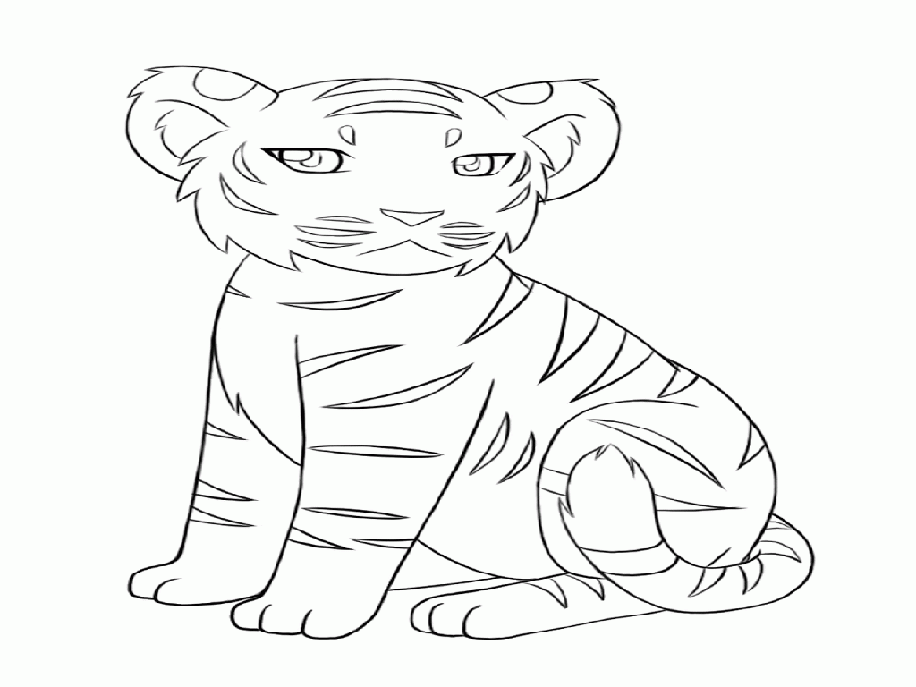 Coloring Pages Of Tigers | Best Coloring Page Site