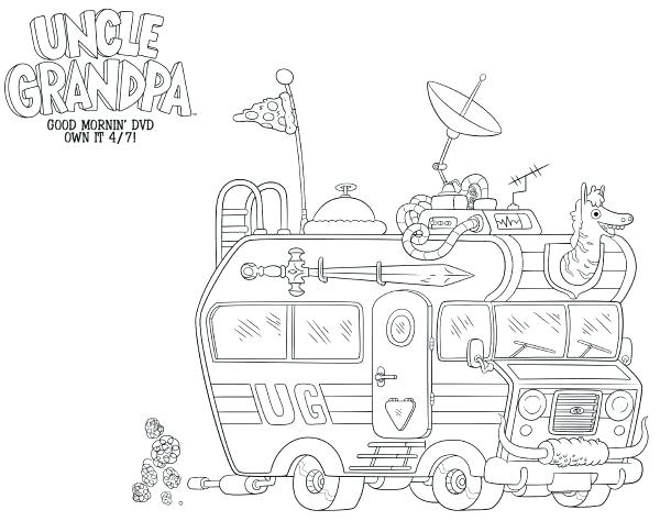 Uncle Grandpa: Coloring Pages & Books ...