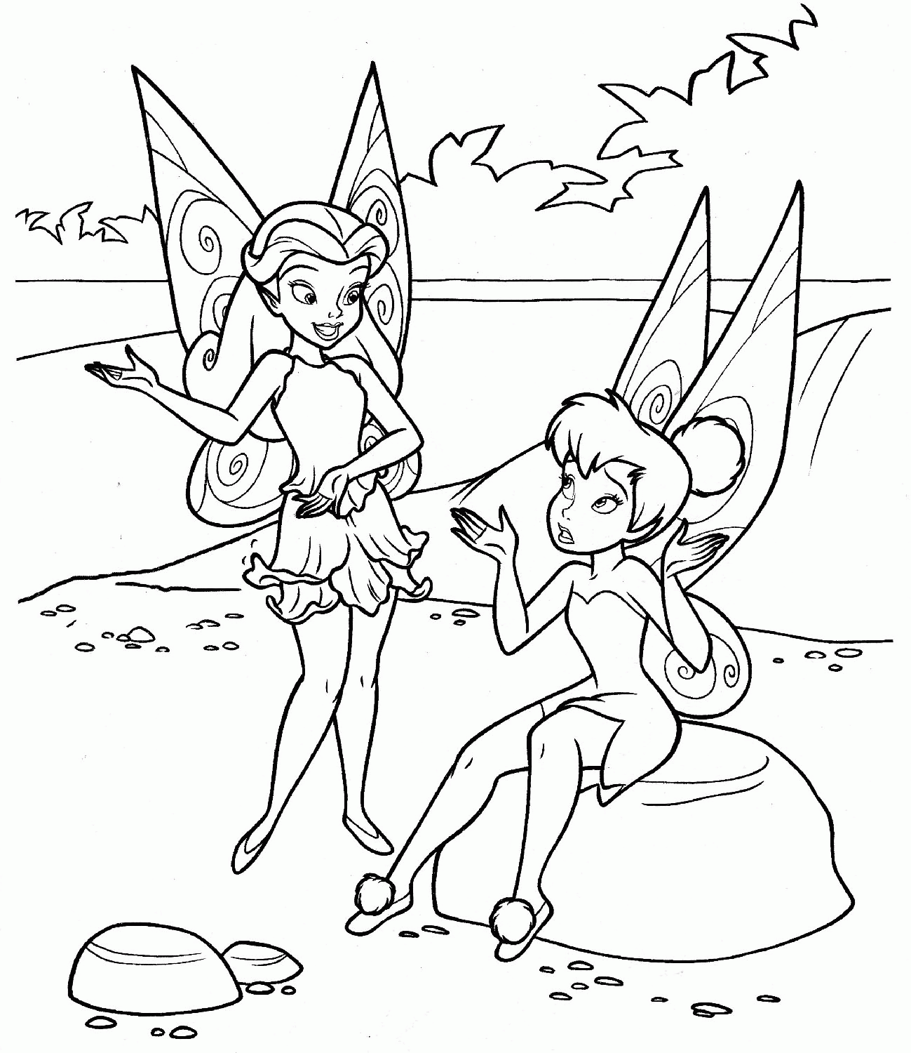 Tinkerbell And The Lost Treasure Coloring