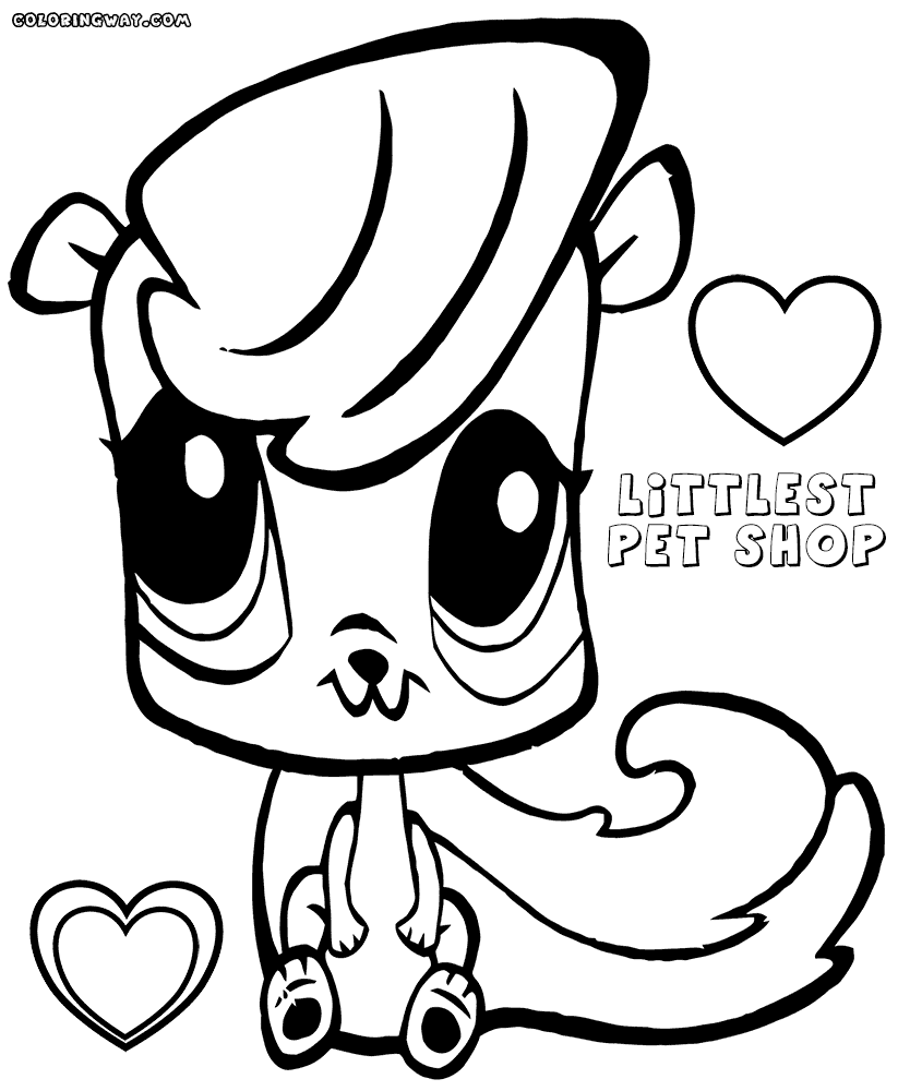 Littlest Pet Shop coloring pages | Coloring pages to download and ...