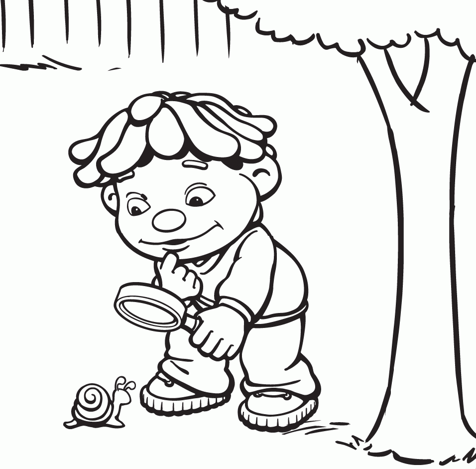 Sid The Science Kid Coloring Page