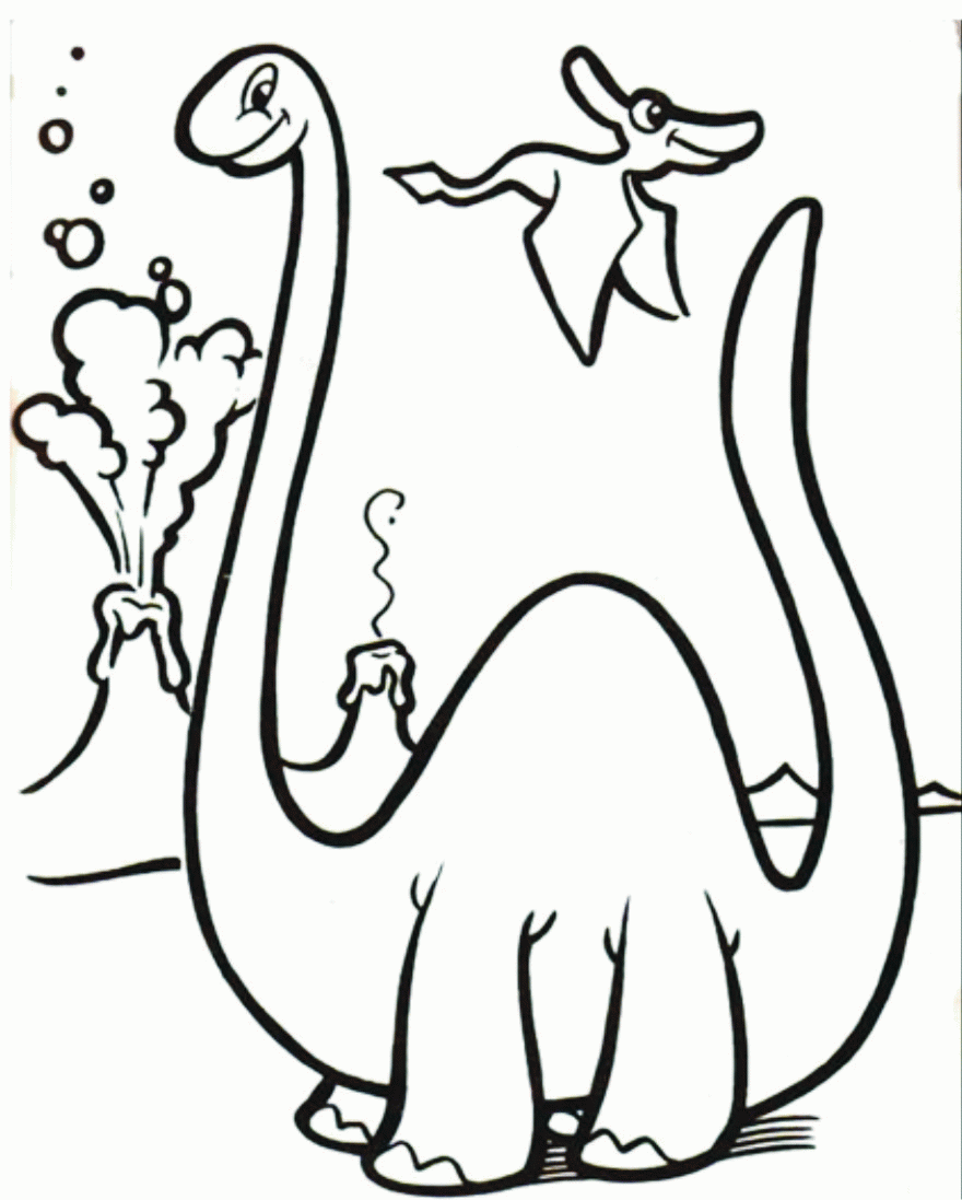 Dinosaur Free Coloring Pages: 40 Coloring Sheets - Gianfreda.net