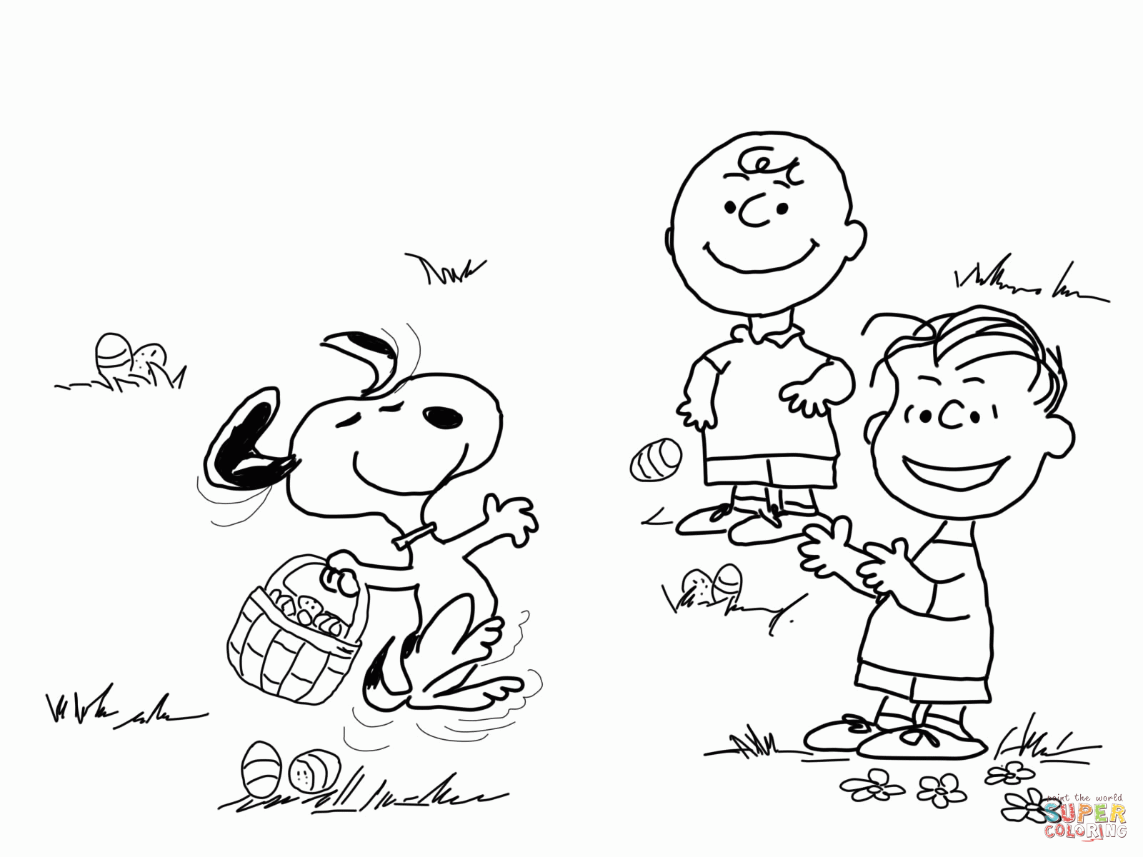 Great Pumpkin Charlie Brown coloring page | Free Printable ...
