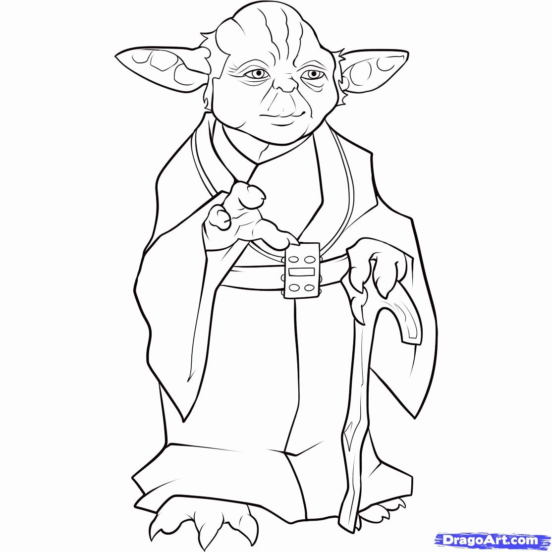 Yoda Printable Coloring Pages   Coloring Home