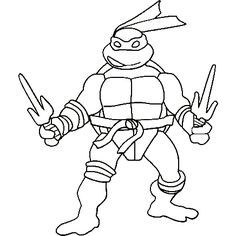 Download Tmnt Coloring Pages All - Coloring Home