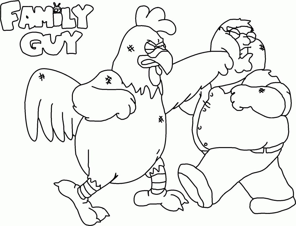 11 Pics of Family Guy Christmas Coloring Pages - Family Guy ...