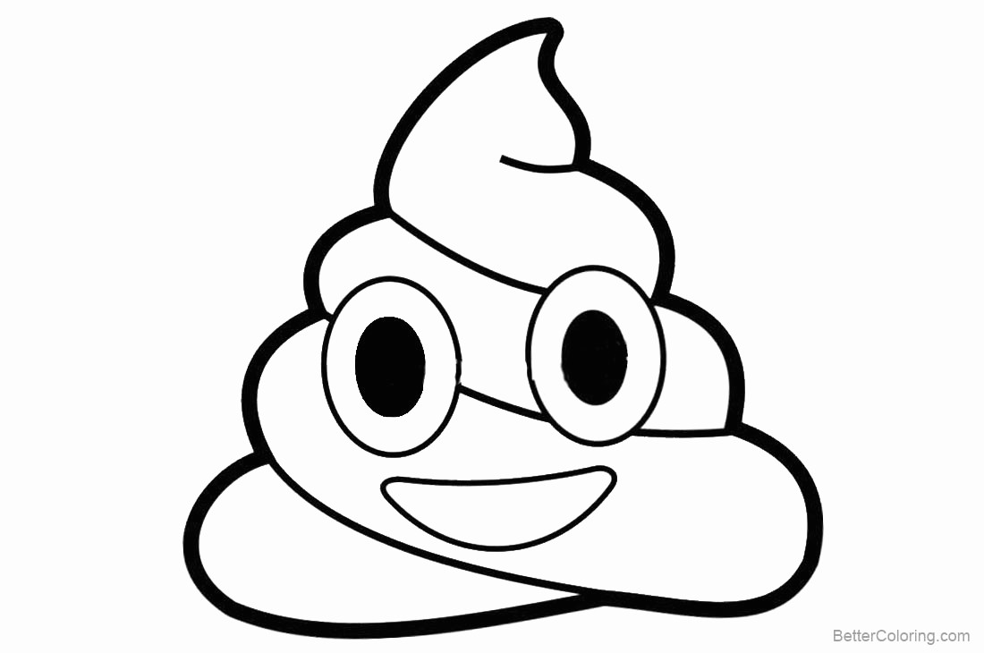 Poop Coloring Pages - Coloring Home