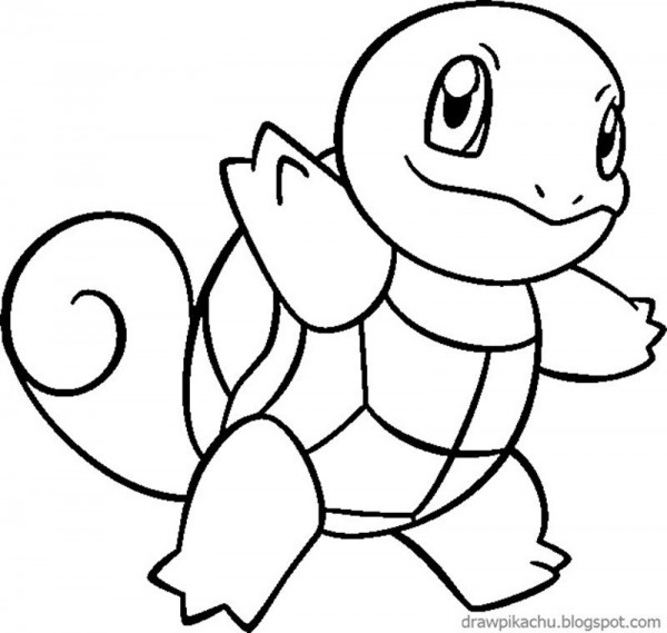 The best free Squirtle coloring page images. Download from 106 ...