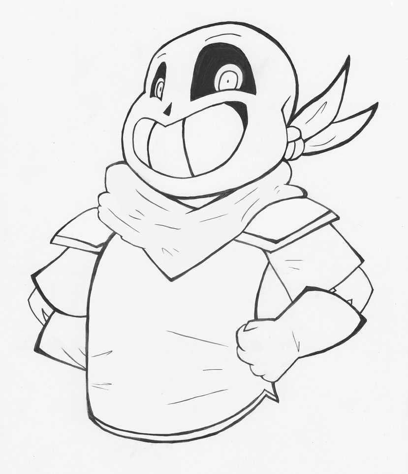 The best free Undertale coloring page images. Download from 46 ...