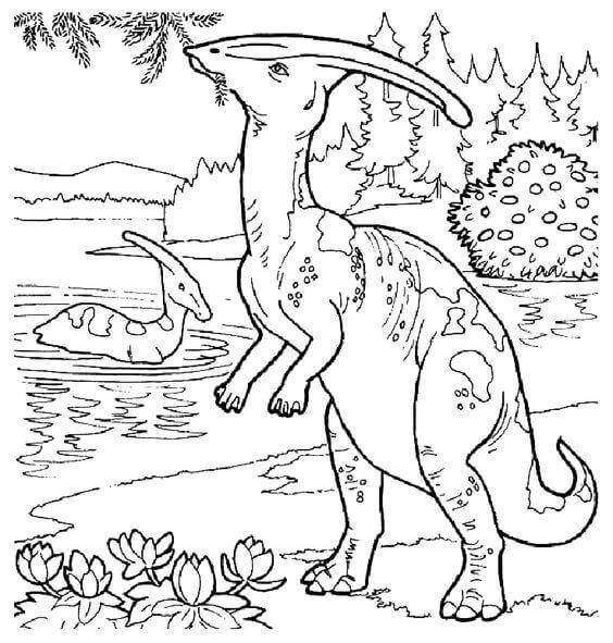 35 Free Printable Dinosaur Coloring Pages