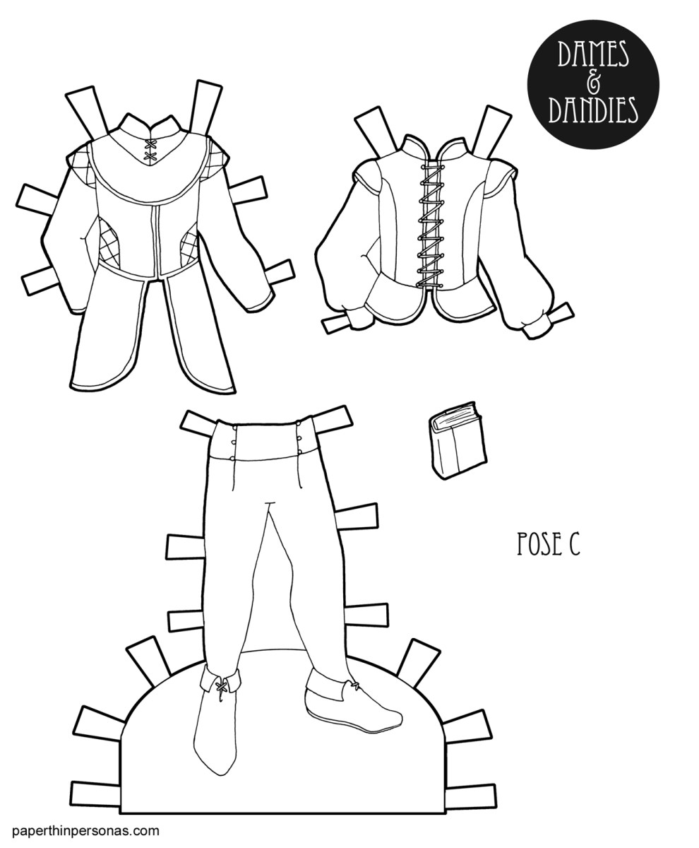 Clothes Coloring Pages A Coloring Page Printable Mens ...