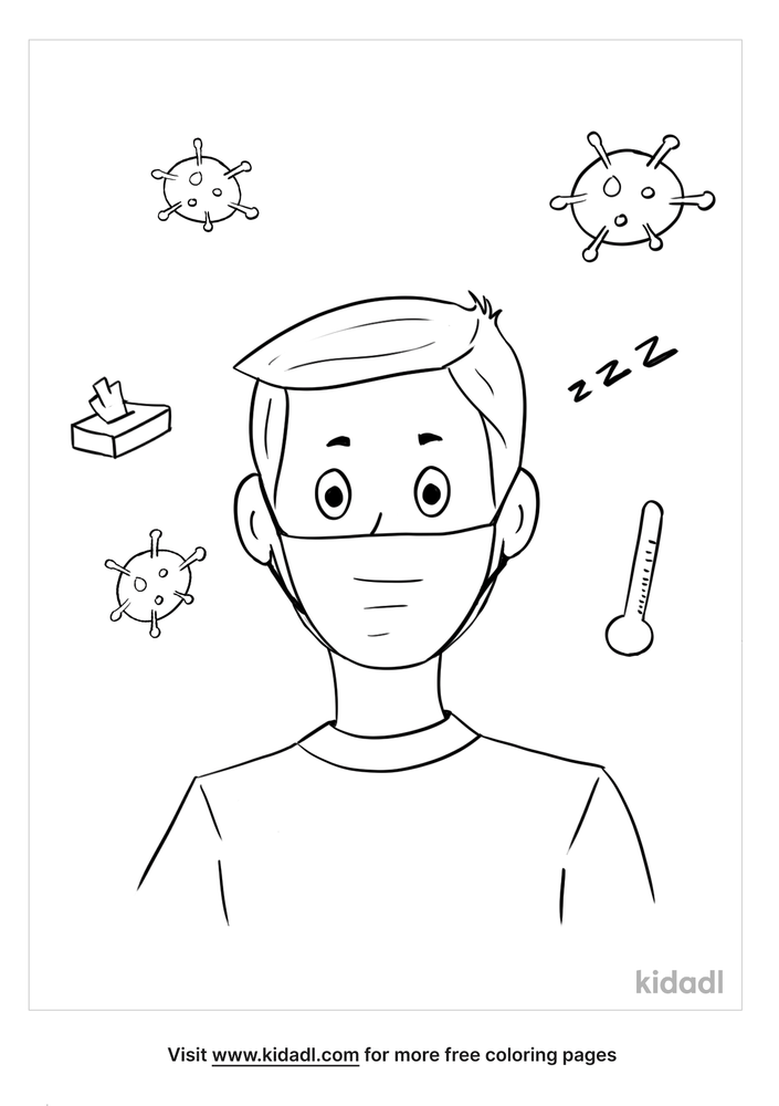 Face Mask Coloring Pages | Free Fashion & Beauty Coloring Pages | Kidadl