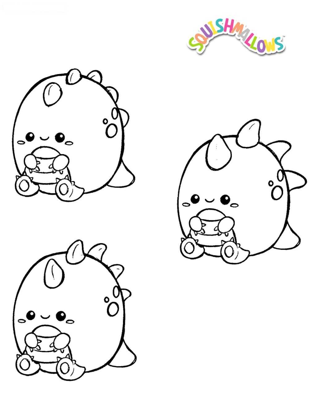 Free Printable Squishmallow Coloring Pages Squishmallow Coloring