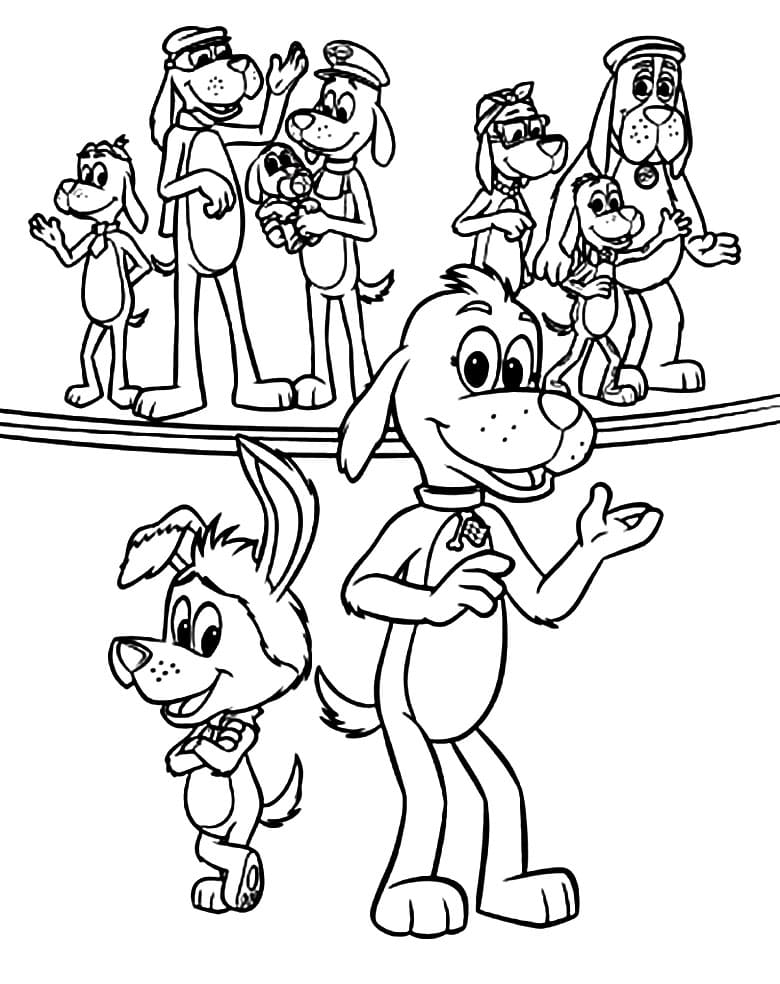 Go, Dog. Go! Coloring Pages - Coloring Home