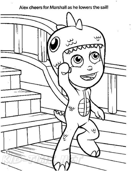 Paw Patrol Halloween Coloring Book Page | Free Coloring Book Pages  Printables