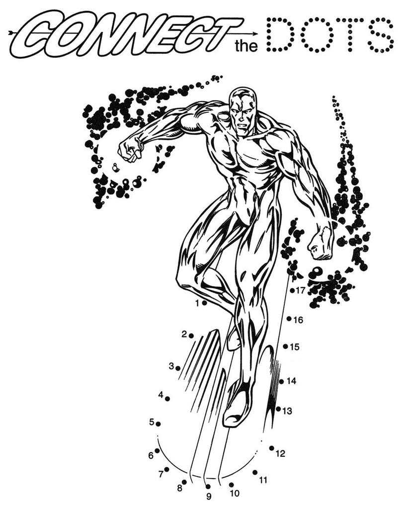 Silver Surfer #81178 (Superheroes) – Printable coloring pages