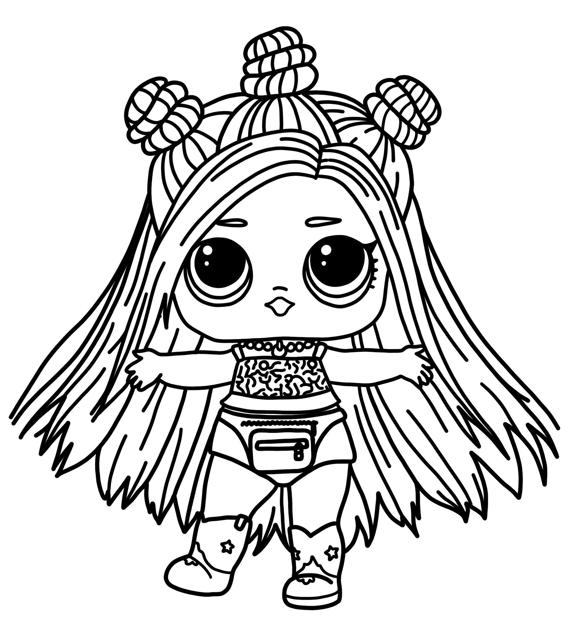Coloring Pages  Lol Dolls To Print And Color Art 20 Best Lol ...